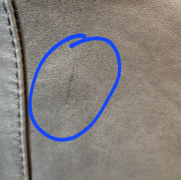 Michael Kors Leather Moto Jacket, Black, Size US M - Picture 13 of 15